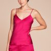 Women Gilda & Pearl Camisoles & Shorts | Sophia Camisole Hollywood Rose