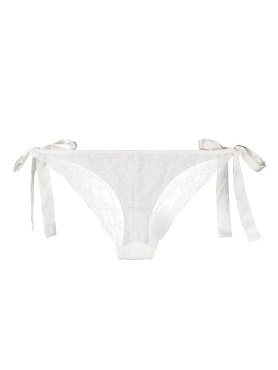 Women Gilda & Pearl Tie-Side Knickers | Grace Tie-Side Knicker Ivory