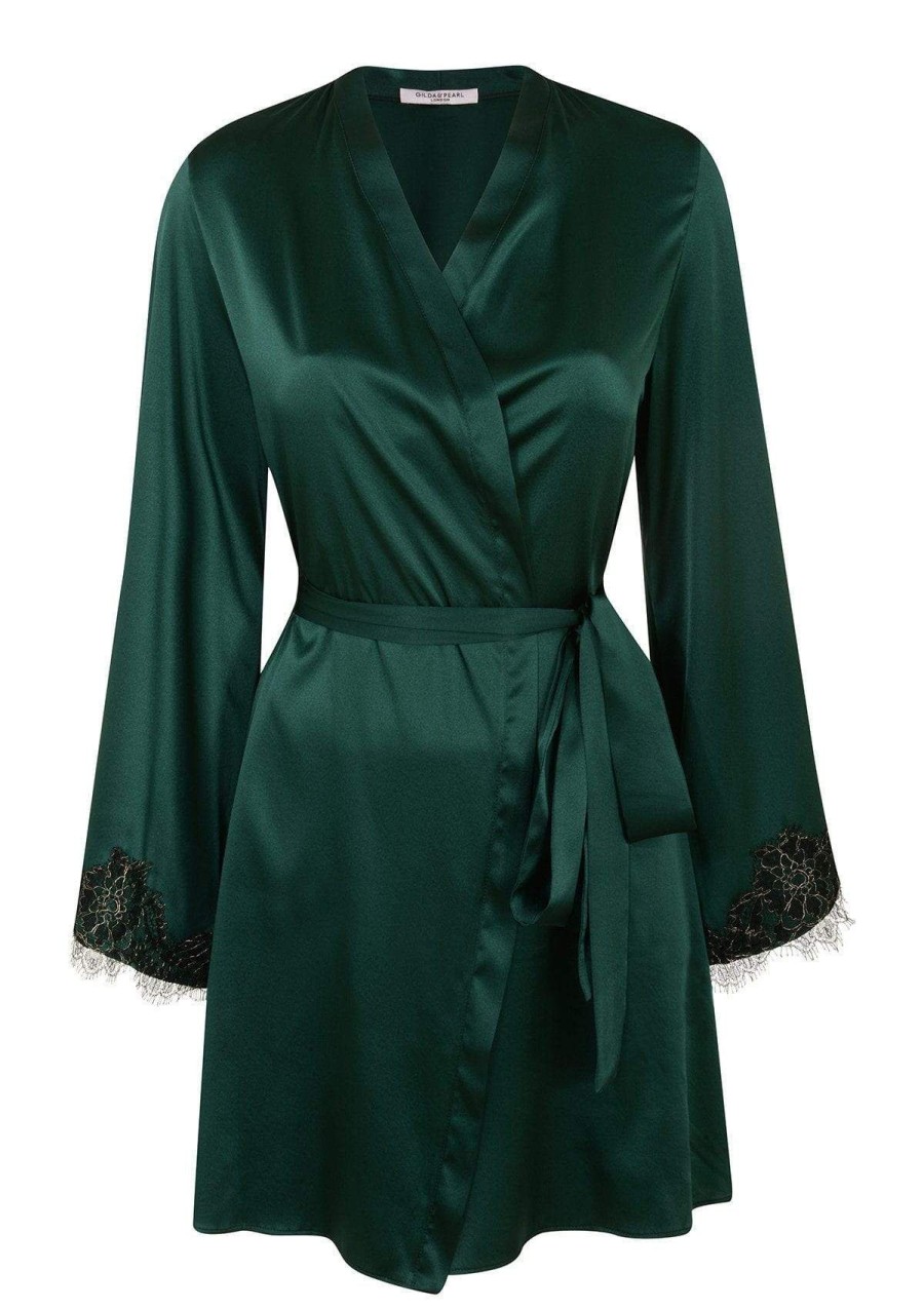 Women Gilda & Pearl Robes | Ophelia Robe Emerald