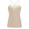 Women Gilda & Pearl Camisoles & Shorts | Gina Camisole Almond