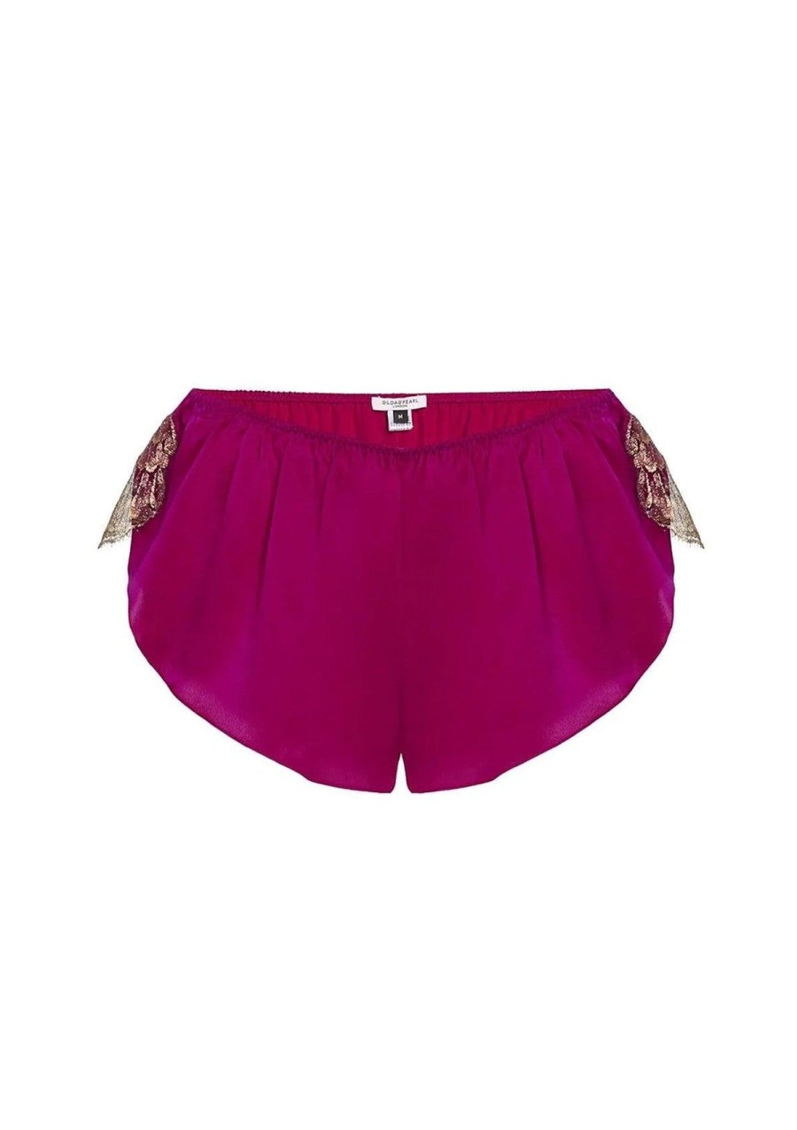 Women Gilda & Pearl Camisoles & Shorts | Clara Shorts Azalea Gold