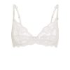 Women Gilda & Pearl Underwired Bras | Rita Sheer Leavers Lace Bra Ivory