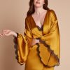 Women Gilda & Pearl Robes | To The Stars Short Robe Antique Gold