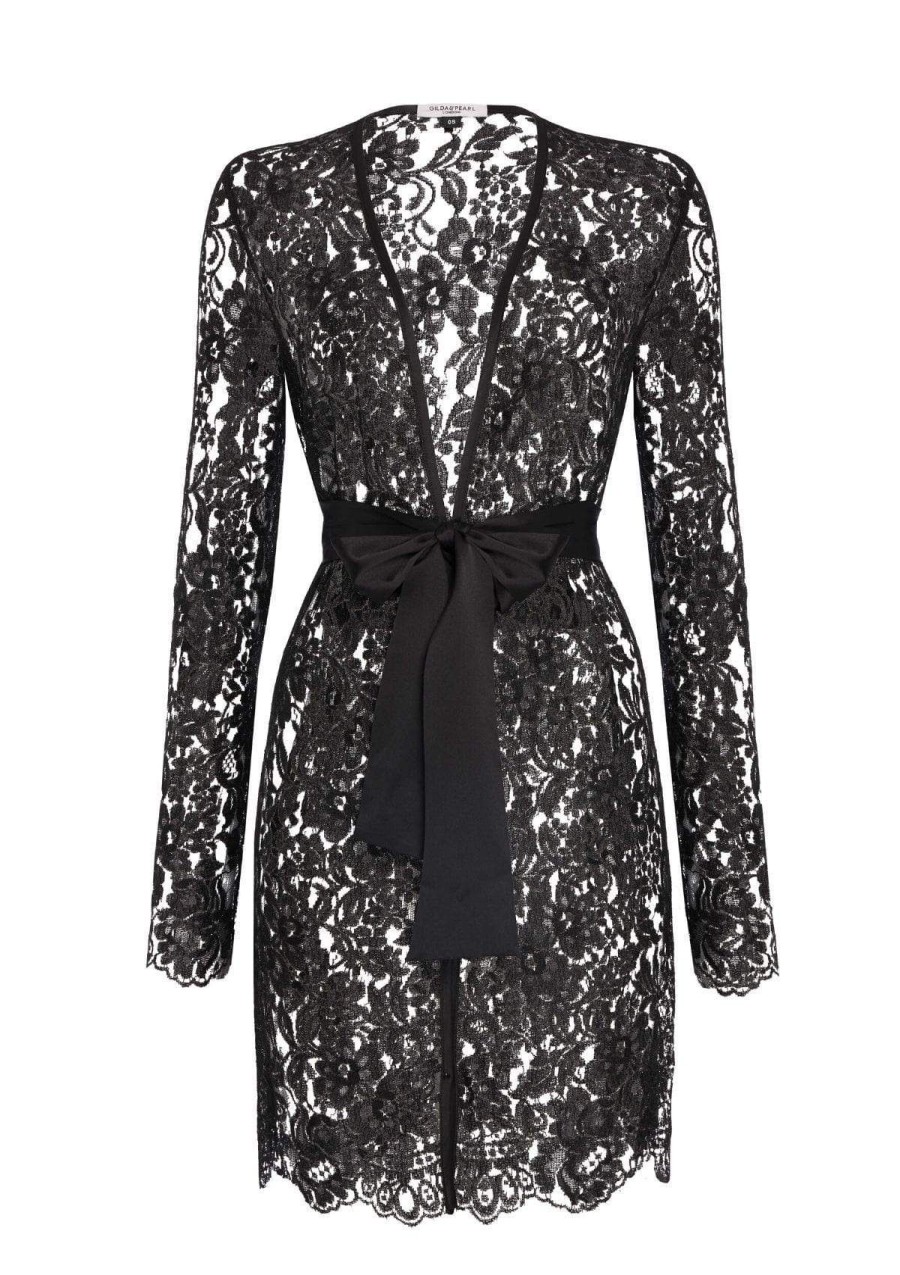 Women Gilda & Pearl Robes | Knightsbridge Robe Black