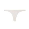 Women Gilda & Pearl Thongs | Rita Sheer Leavers Lace Thong Ivory