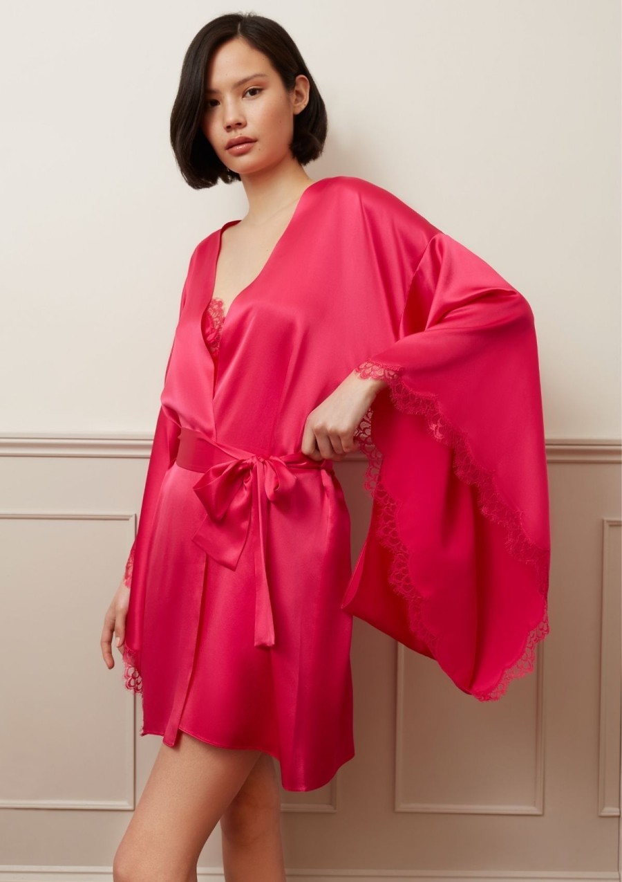 Women Gilda & Pearl Robes | Marilyn Robe French Rose