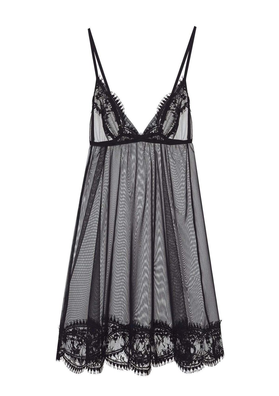 Women Gilda & Pearl Babydolls | Deshabille Babydoll Onyx