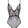 Women Gilda & Pearl Bodysuits | Jardin De La Lune Body Obsidian Bloom