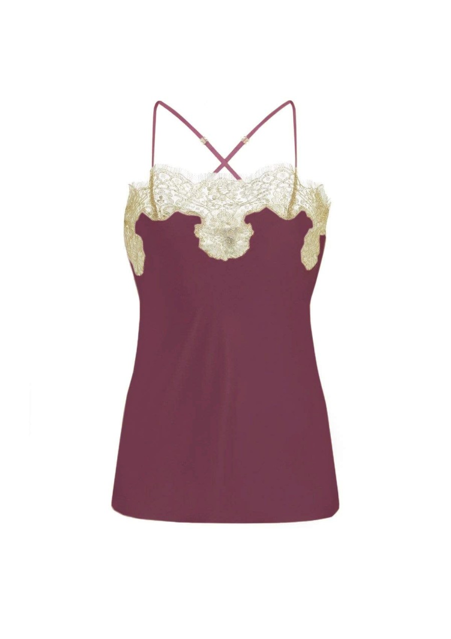 Women Gilda & Pearl Camisoles & Shorts | Gina Camisole Orchid