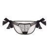 Women Gilda & Pearl Tie-Side Knickers | Ava Tie-Side Knicker Black