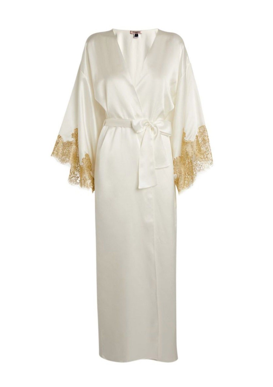 Women Gilda & Pearl Robes | Gina Long Robe Ivory